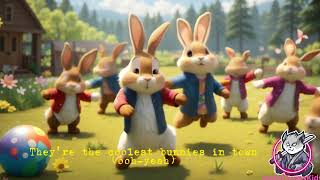 🐰 The Bouncing Bunny Bop: Fun Kids' Music Video with Lyrics 🎵