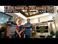 700   2 bhk  i 2 bhk home built in 700 square feet i sumafoodinkannada home tour