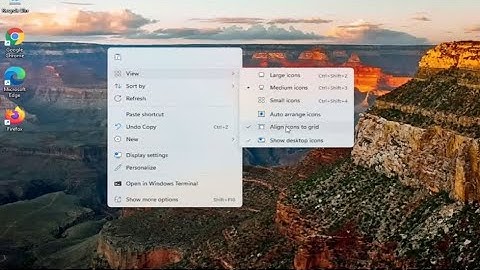 How To Place Desktop Icons Anywhere On Windows 11