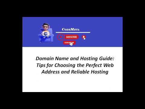 Domain Name and Hosting Guide Choosing Perfect Web Address and Reliable Hosting #WebHosting #domain