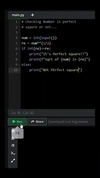 c-program-to-check-whether-a-number-is-perfect-square-or-not-youtube
