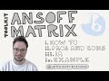 Toolkit ansoff matrix  ib business management  how to use pros and cons ia example sample