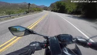 Got Smoked By A Fiat! | Angeles Crest Highway | 2021 Kawasaki Z650 | Full Ride | Beginner | 4K