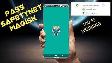 pass safetynet with magisk !!
