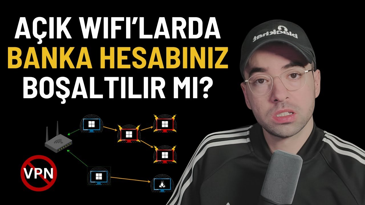 Herkesin Anlayabileceği Şekilde Açık Wifi Ağlarında Veri Güvenliği