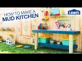 How To Build an Outdoor Mud Kitchen | Home Becomes