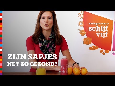 Sapjes en smoothies net zo gezond als vers fruit? | Voedingscentrum