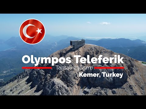 Video: Cable car to the top of Mount Tahtali (Olympos Teleferik) description and photos - Turkey: Kemer