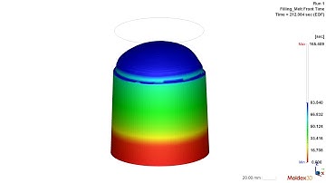 Moldex3D R17｜PU Chemical Foaming Analysis Considering Expansion Ratio