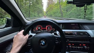 Bmw f10 530d xDrive LCI 4K TEST DRIVE! Sport Mode/POV Drive/acceleration