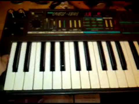 Korg Poly 800, now with Cut-off, Resonance, and FM filter mods.