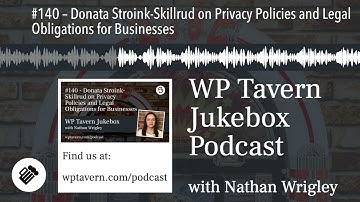 #140 – Donata Stroink-Skillrud on Privacy Policies and Legal Obligations for Businesses