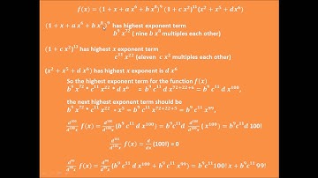 High order derivatives in exponential functions part 2