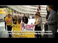 Stop Sex Trafficking - The Body Shop - Norway petition handover