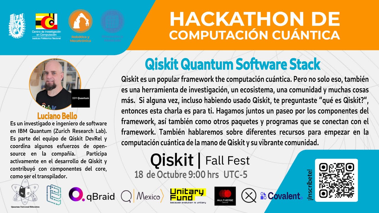 Qiskit Fall Fest CIC-IPN Mexico 2022 - Qiskit Quantum Software Stack