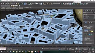 How to use MORPHER and VOL. SELECT Modifier to Greeble City Model in 3Ds Max