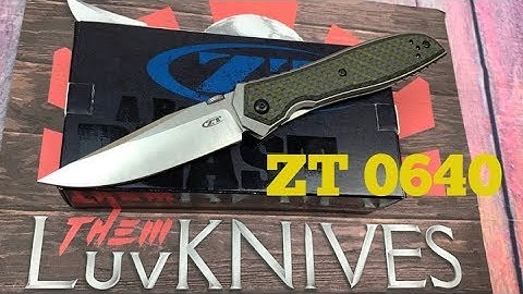 Zero Tolerance ZT 0640 Emerson Collaboration   A great new offering from Zero Tolerance !