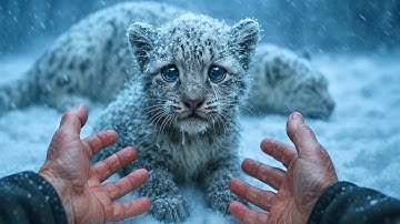Dying Snow Leopard Cub Had 10 MINUTES Left. Then This Man Did the Unthinkable.