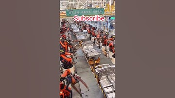 Automated Car Assembly & Farming Robots"#shorts #robot