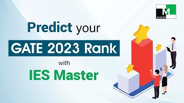 Predict Your GATE 2023 Rank with IES Master Rank Predictor