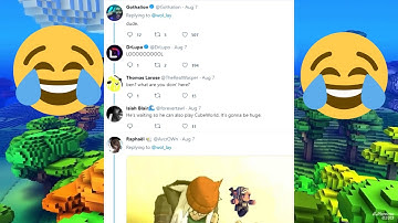 Reacting to funny comments on Cube World Updates