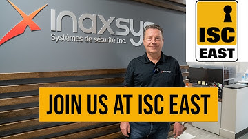 Join Inaxsys, November 16-17 at ISC East, NY. Booth #813