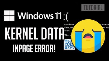 How To Fix KERNEL DATA INPAGE ERROR In Windows 11 | 2025