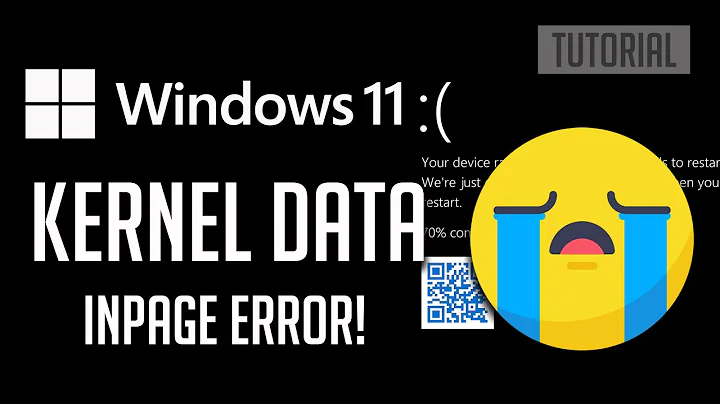 How To Fix KERNEL DATA INPAGE ERROR In Windows 11 | 2025
