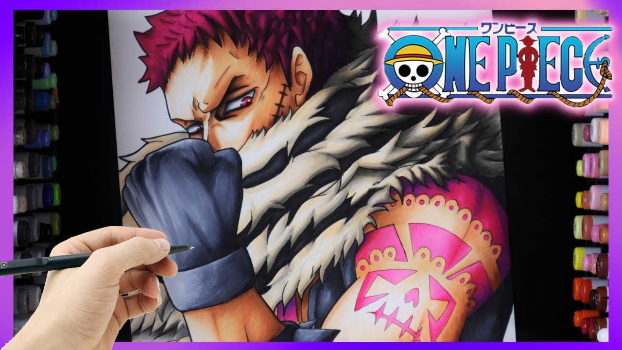 V4 katakuri  One piece anime, One piece images, Manga anime one piece