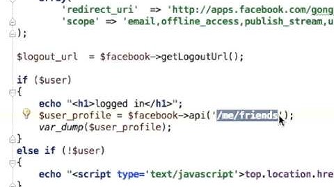 Detailed Information about Current User