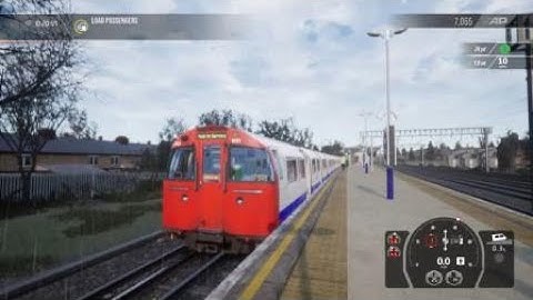 TRAIN SIM WORLD 2 - BAKERLOO LINE - (FUNNY GLITCH) - FLYING PASSENGER - SOUTH KENTON - PS4