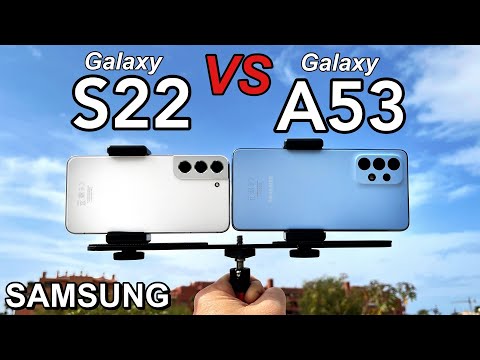 Samsung Galaxy A53 VS Samsung Galaxy S22 Camera Comparison!