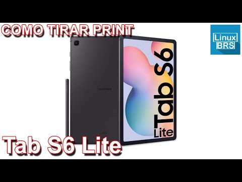 SAMSUNG GALAXY TAB S6 LITE - COMO TIRAR PRINT OU CAPTURAR TELA - RÁPIDO E FÁCIL