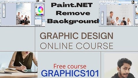 how to remove background picture graphics paint.net | paint.net background removal  | free courses
