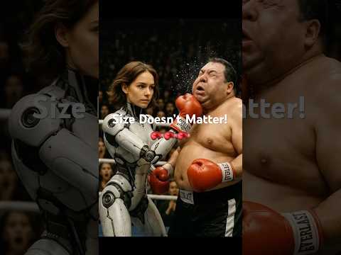 Lady Robot Packs A Punch 女ロボットの一撃は強烈 Shorts Aicomedy Roboti