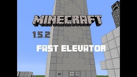 Minecraft Elevator *Works in 1.5.2