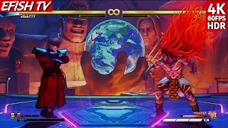 M. Bison Vs Necalli Hardest Ai - Street Fighter V