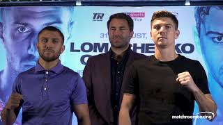 Intense face off | Vasiliy Lomachenko vs Luke Campbell