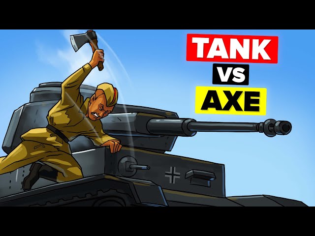 Insane WW2 Soldier Who Took Out German Tanks With Only an Axe