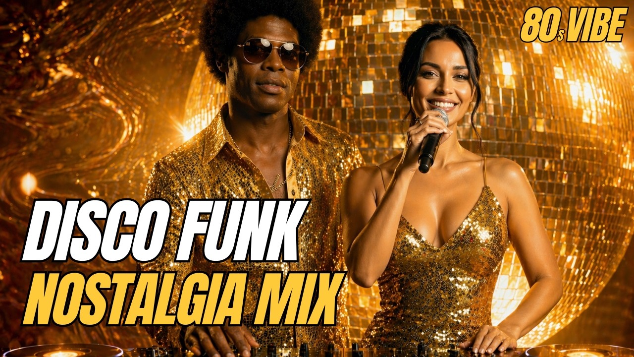 Disco Funk Mix 🪩 1 Hour 70s & 80s Soul Vibes / Feel The Golden