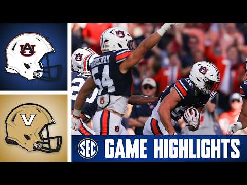 Vanderbilt Commodores vs. Auburn Tigers | Game Highlights | 2026 SEC Football