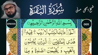 Surah Baqarah Full | Surah Al Baqarah | Beautiful and fast recitation of Baqara | سورۃ بقرۃ | EP-031