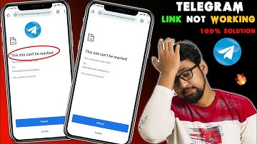 Telegram link not Opening Solution 2022 | telegram link not working | Telegram Join Link Not Working