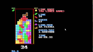 Tetris Sprint (40 Lines): 58.70 seconds