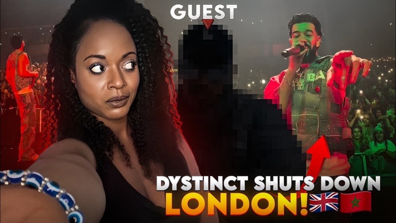 Dystinct Shuts Down London 🇬🇧 Special Guest! My Experience at Dystinct The Concert 🇲🇦🔥