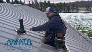 Amato Roofing  How to Install a Pipe Boot