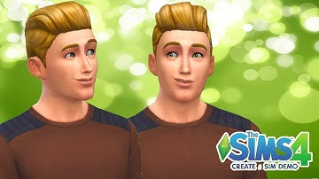 The Sims 4: Male Items! -Create A Sim Demo- Showcase!