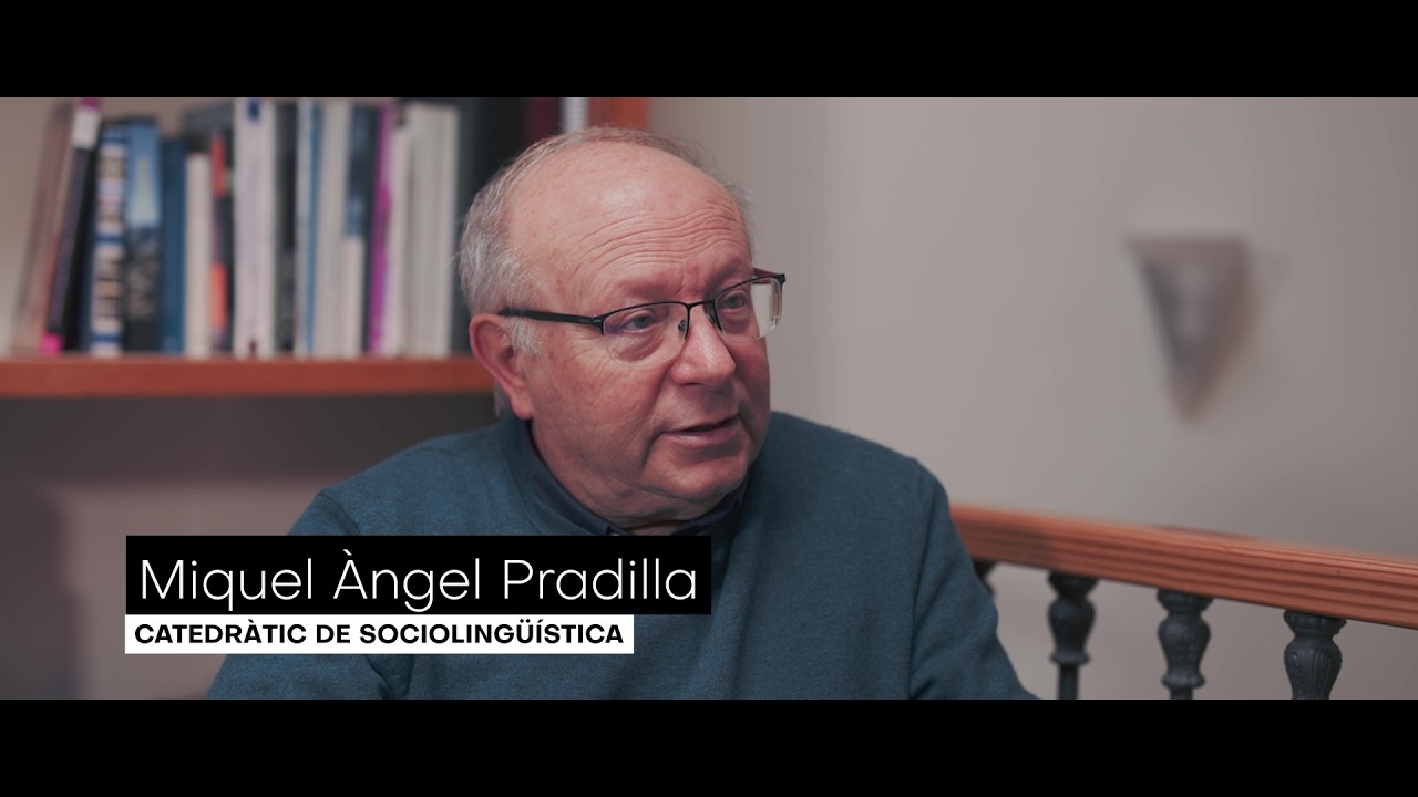 Talaia 1. Miquel Àngel Pradilla, catedràtic de sociolingüística