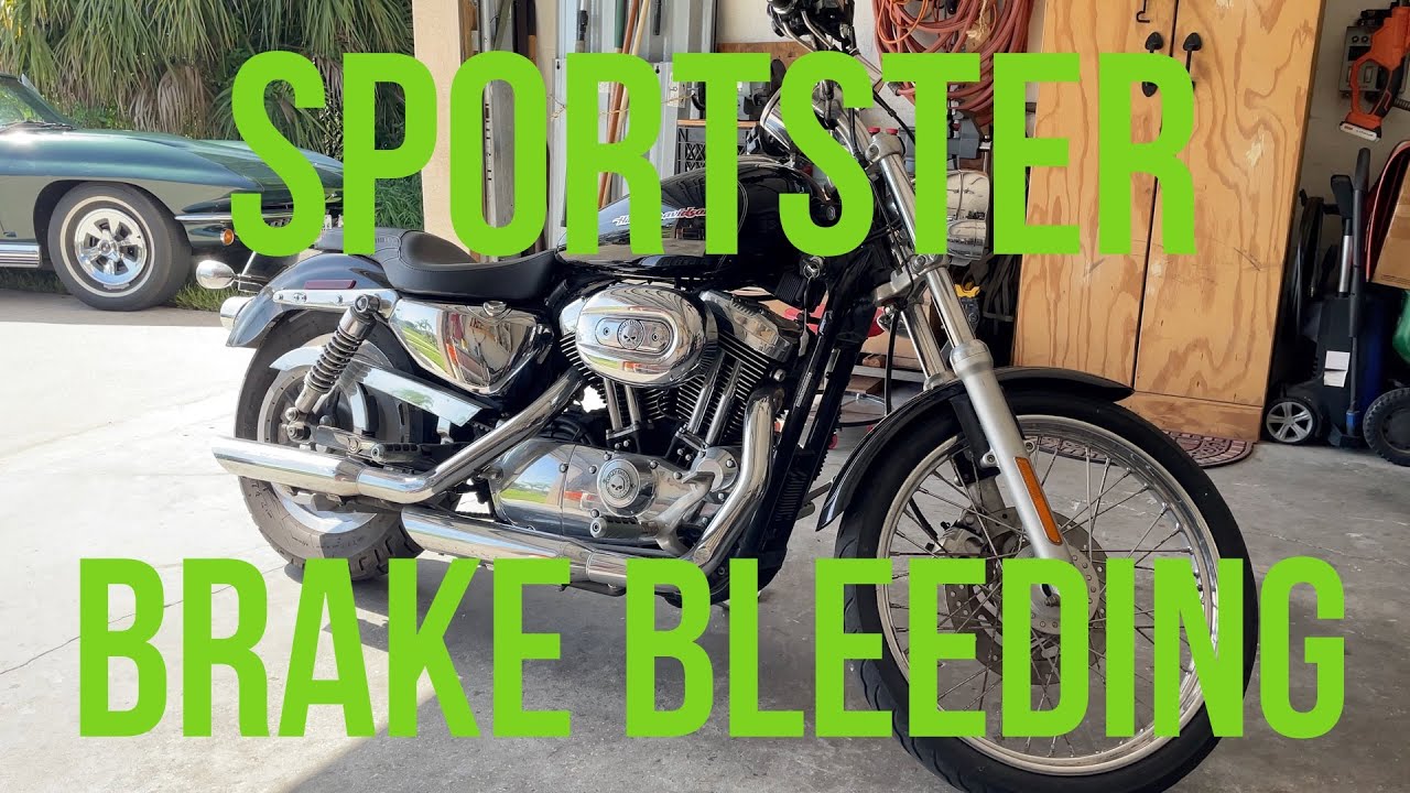 How to, Sportster Flush & Bleed Brakes. YouTube
