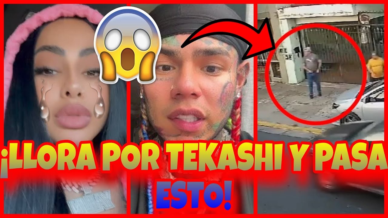 🤯YAILIN LLORA POR TEKASHI SIX NINE Y PASA ESTO - YouTube